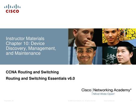 CCNA Routing and Switching Routing and Switching Essentials v6.0