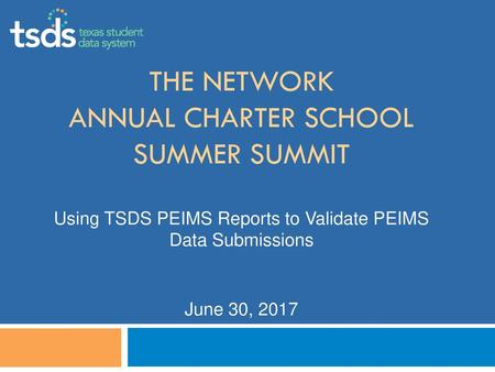 The Network Annual Charter School Summer Summit