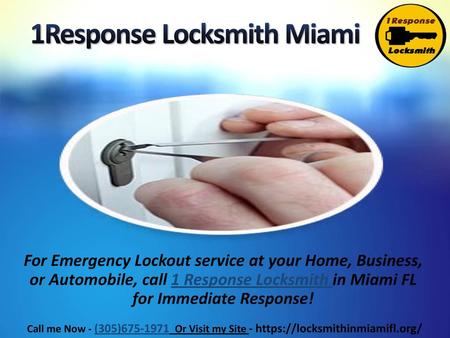 1Response Locksmith Miami