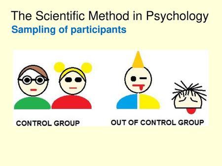 The Scientific Method in Psychology