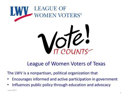 League of Women Voters of Texas