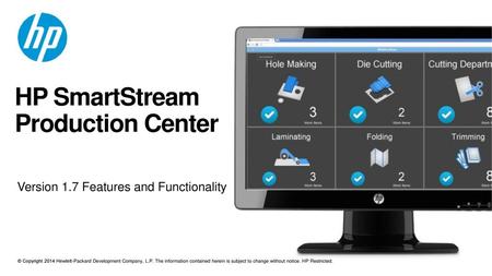 HP SmartStream Production Center