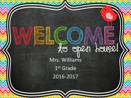 Mrs. Williams 1st Grade 2016-2017.