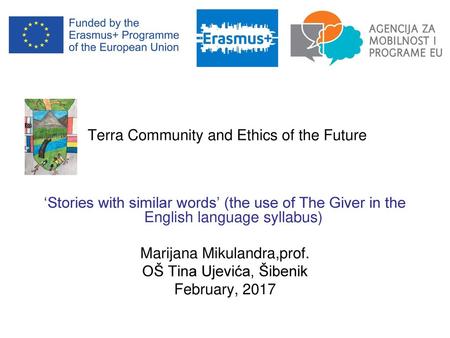 Terra Community and Ethics of the Future