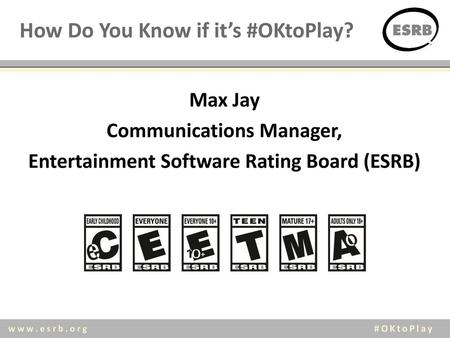 How Do You Know if it’s #OKtoPlay?