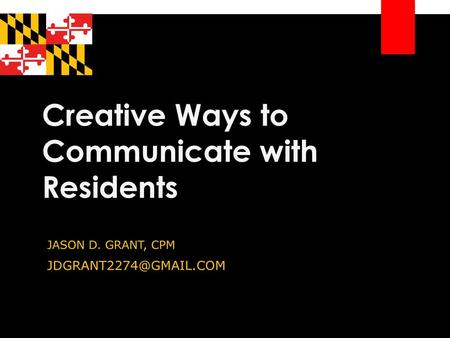 Creative Ways to Communicate with Residents