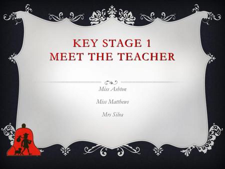 Key Stage 1 Meet the Teacher