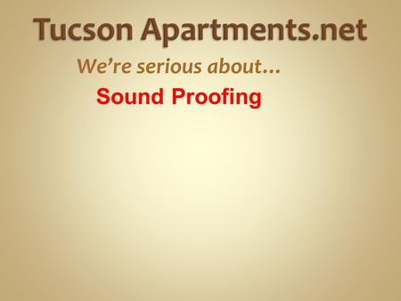 We’re serious about… Sound Proofing. We’re serious about… Double Separated Walls Sound Proofing.