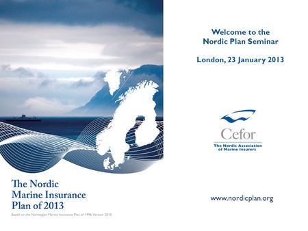 Welcome to the Nordic Plan Seminar