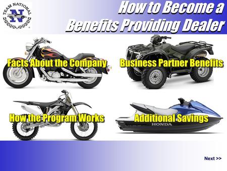How to Become a Benefits Providing Dealer How to Become a Benefits Providing Dealer.