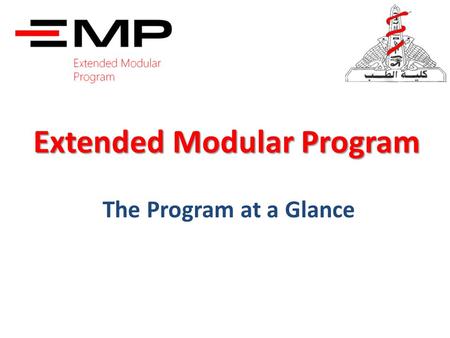 Extended Modular Program