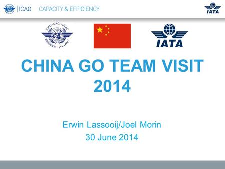 CHINA GO TEAM VISIT 2014 Erwin Lassooij/Joel Morin 30 June 2014.