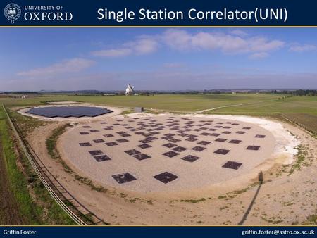 Griffin Single Station Correlator(UNI)
