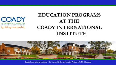 Coady International Institute
