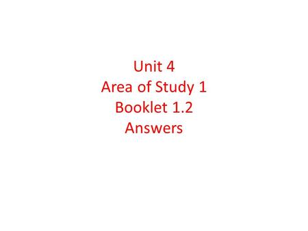 Unit 4 Area of Study 1 Booklet 1.2 Answers. What is the Victorian Civil and Administrative Tribunal (VCAT) The Victorian Civil and Administrative Tribunal.