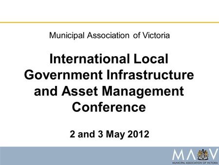 Municipal Association of Victoria