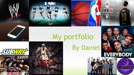 My portfolio By Daniel My voice I am happy with my score because it is good.