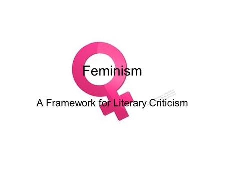 A Framework for Literary Criticism