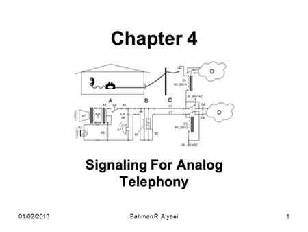 Signaling For Analog Telephony