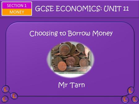 Choosing to Borrow Money