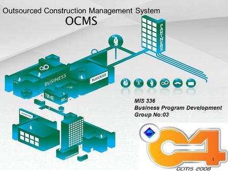 1 MIS 336 Business Program Development Group No:03 Outsourced Construction Management System OCMS.