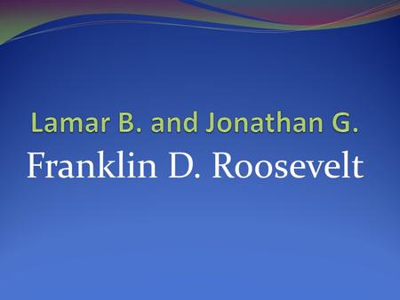 Franklin D. Roosevelt. Inolvent in the Holocaust The question of Franklin d. Roosevelt’s attitudes and policies regarding the holocaust of European Jews.
