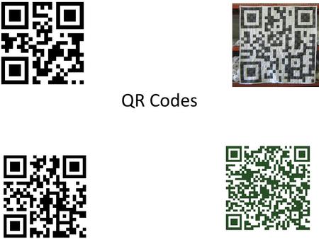 QR Codes. WHAT IS A QR CODE Definition QR code (abbreviated from Quick Response Code) is the trademark for a type of matrix barcode (or two- dimensional.