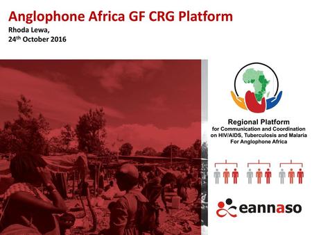 Anglophone Africa GF CRG Platform
