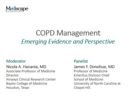 COPD Management.