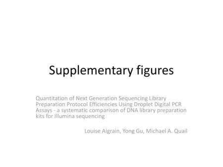 Supplementary figures