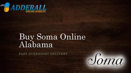 Buy Soma Online Alabama