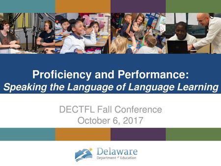 DECTFL Fall Conference October 6, 2017
