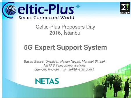 Celtic-Plus Proposers Day 2016, İstanbul