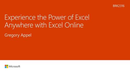 Experience the Power of Excel Anywhere with Excel Online