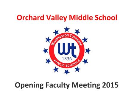 Orchard Valley Middle School