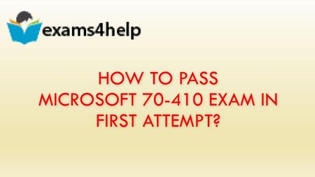 How to pass Microsoft exam in first attempt?