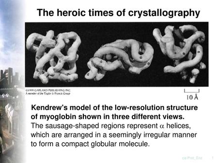 The heroic times of crystallography
