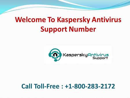Welcome To Kaspersky Antivirus Support Number Call Toll-Free :