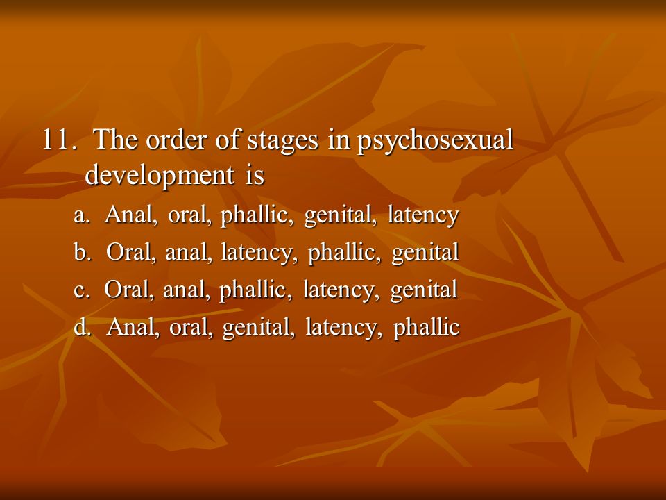 Oral Anal Phallic 15