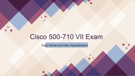 2018 500-710 Cisco Real Dumps IT-Dumps
