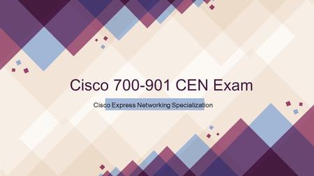 2018 700-901 Cisco Real Dumps IT-Dumps