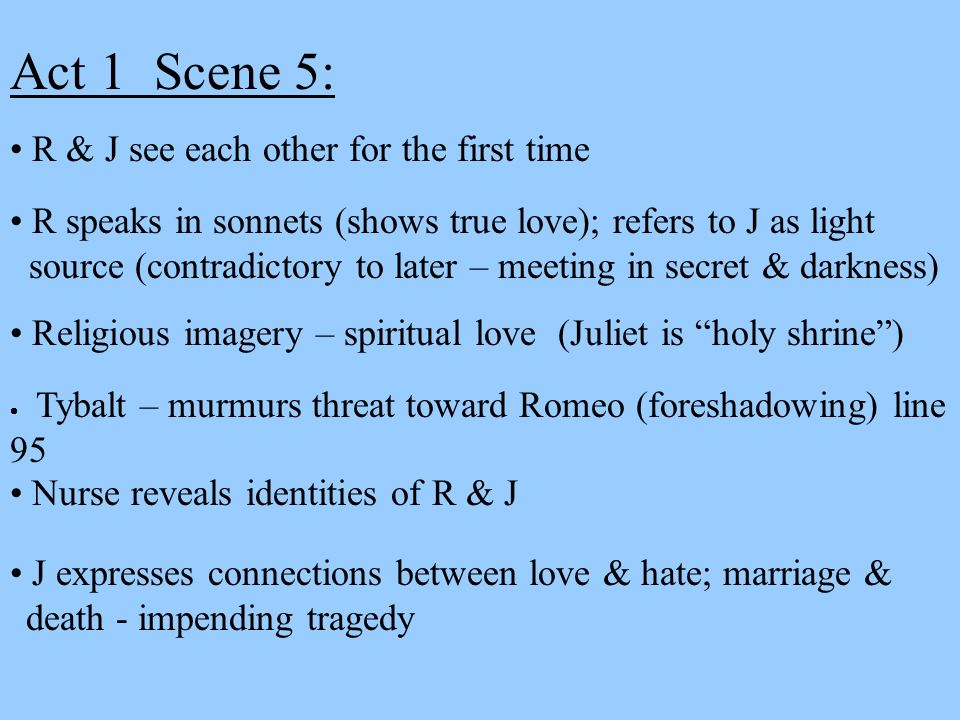 imagery in romeo and juliet