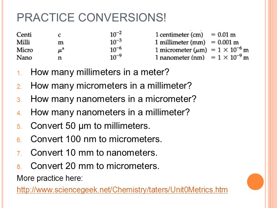 1 3 The Metric System Physical Science