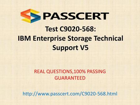 Test C : IBM Enterprise Storage Technical Support V5