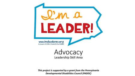 Advocacy Leadership Skill Area