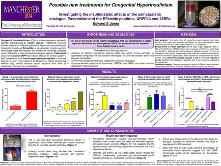 Possible new treatments for Congenital Hyperinsulinism