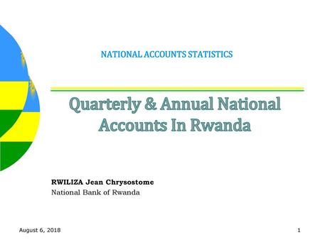 NATIONAL ACCOUNTS STATISTICS