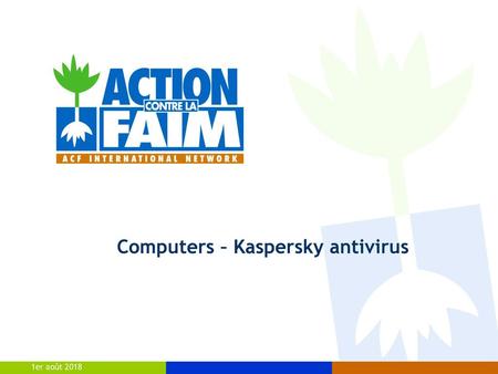 Computers – Kaspersky antivirus
