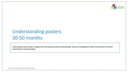 Understanding posters months