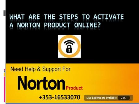 What Are The Steps To Activate A Norton Product Online?